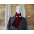 2015 Custom Design Hot Sale Winter Warm 100% Pure Plain Viscose Scarves With Long Tassel